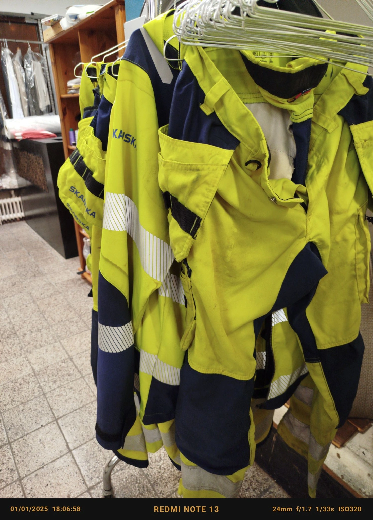 Skanska arbetskläder